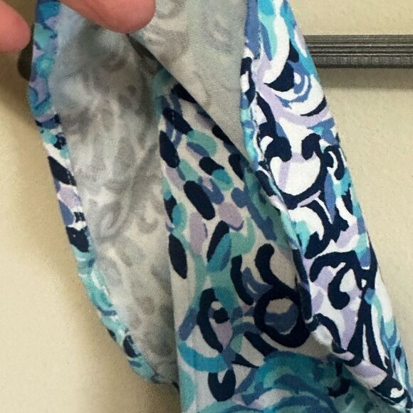 Lilly Pulitzer light Aqua Spritz Alessa romper - Picture 5 of 9